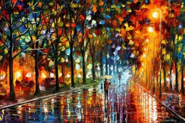 UNREAL SENSES — PALETTE KNIFE Oil Painting On Canvas By Leonid Afremov